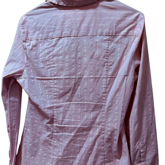 The Limited Pink Button Down Shirt with sparkle size M - Picture 9 of 10